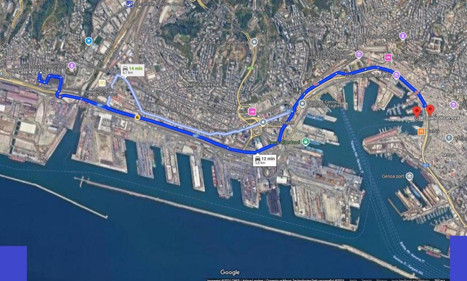 Casa Adry Apartman Genova Kültér fotó